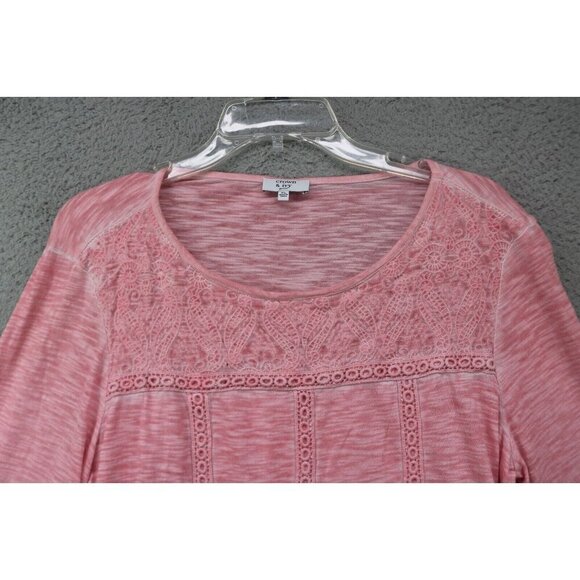 Crown & Ivy 3/4 Belled Sleeve Blouse-Tassels-Size PL - Picture 4 of 9